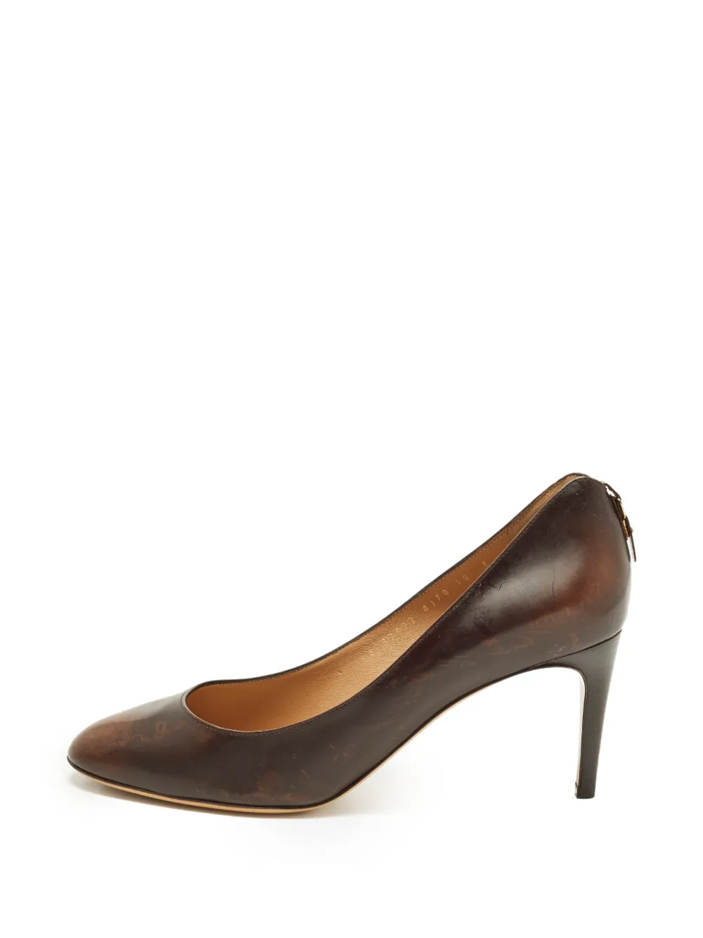 Ferragamo Pre-Owned Rodea Pumps - Braun
