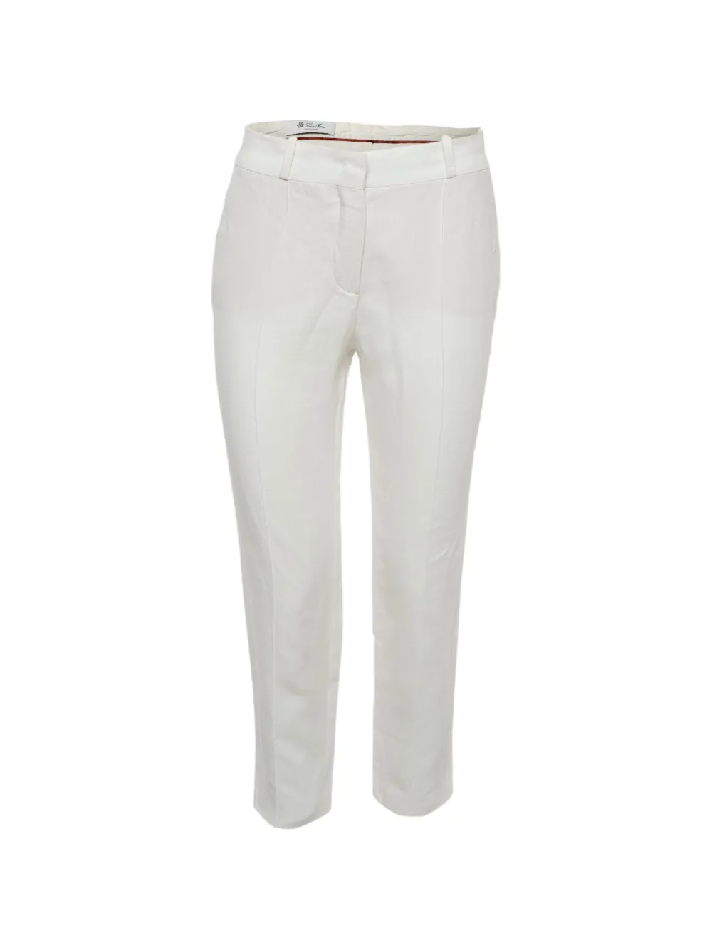 Loro Piana Pre-Owned belt-loop trousers - Bianco