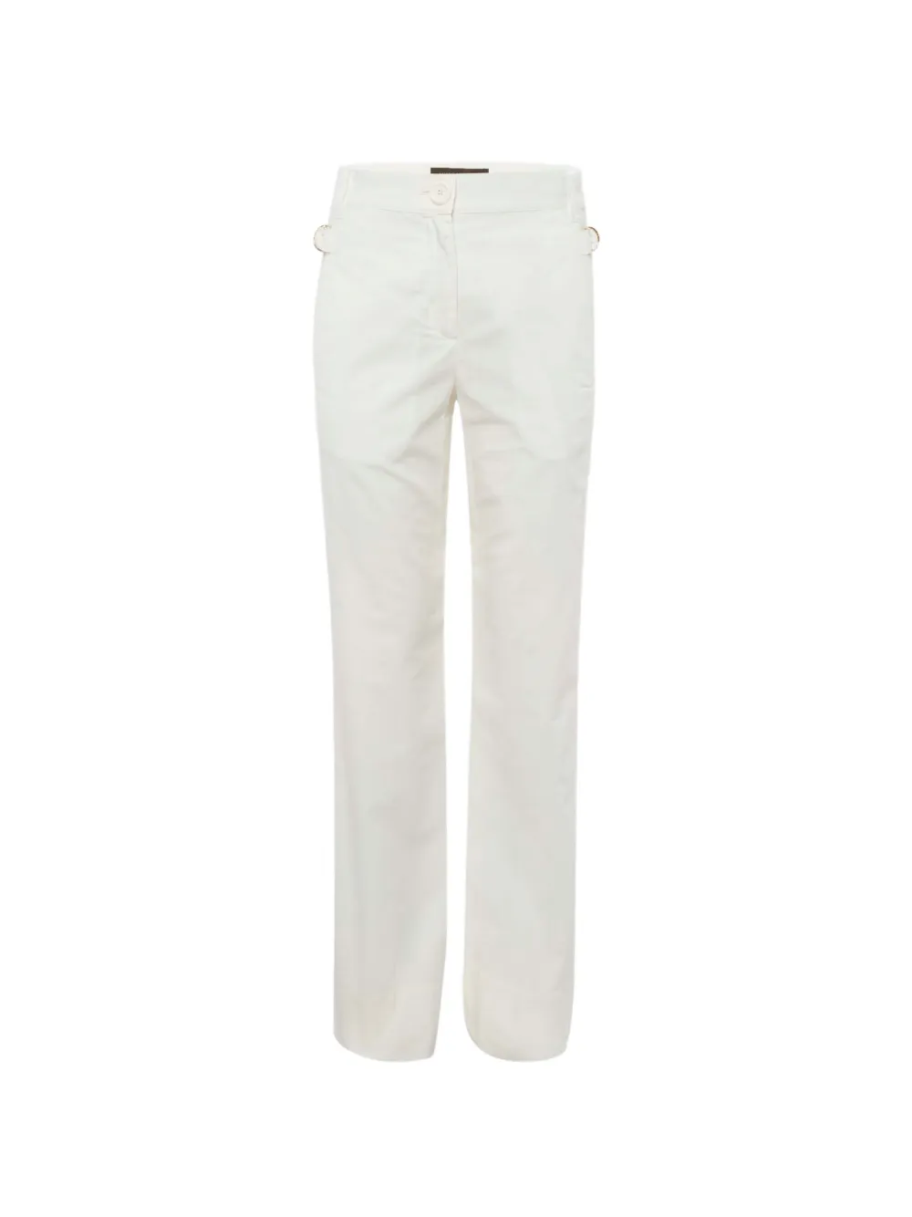 Louis Vuitton Pre-Owned Pantaloni dritti - Bianco