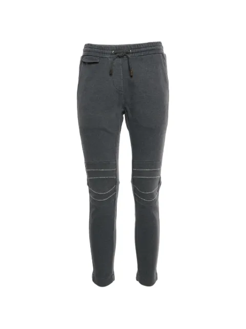 Brunello Cucinelli Monili detail track pants