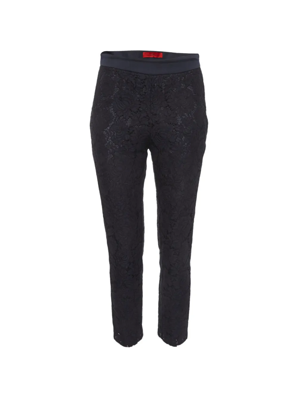 Carolina Herrera Vintage lace tailored trousers - Blau