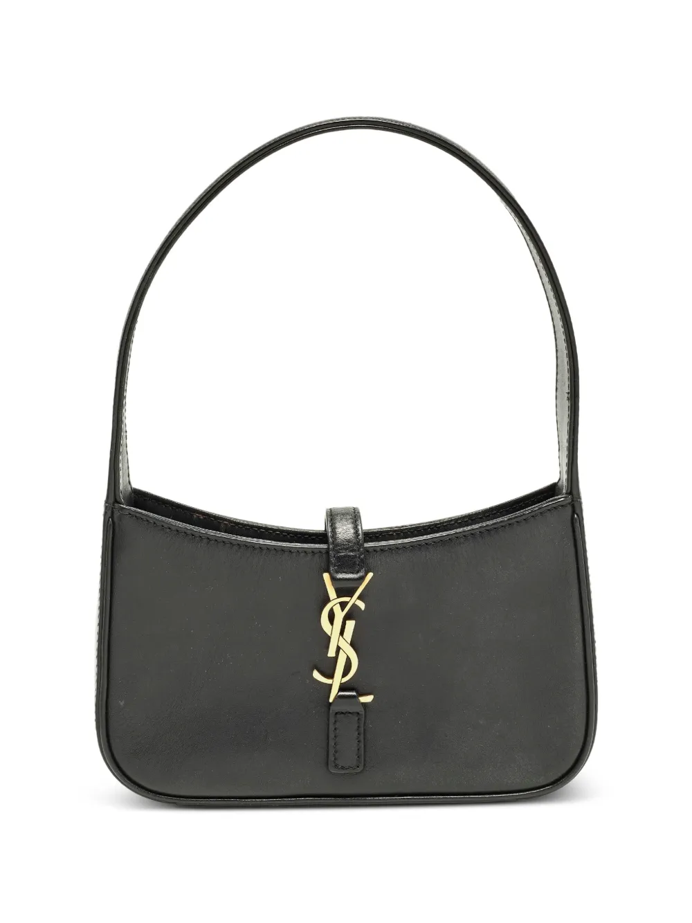 Saint Laurent Pre-Owned Borsa a spalla Le 5 À 7 mini 2022 - Nero