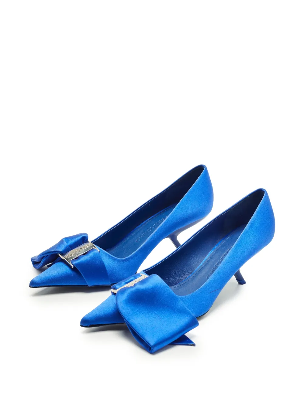 Ferragamo Pre-Owned Pumps Erica con tacco - Blu