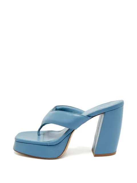 424 platform thong sandals