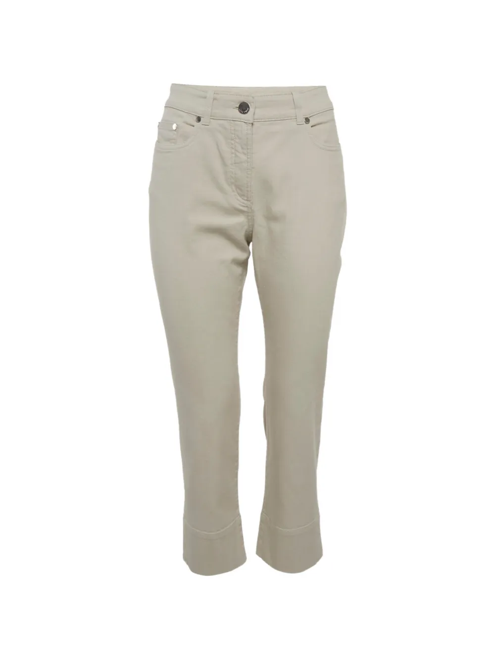 Loro Piana Pre-Owned Jeans skinny crop a vita alta - Toni neutri