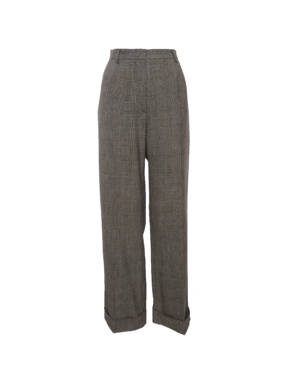 Max Mara Pantaloni con motivo Principe di Galles - Grigio