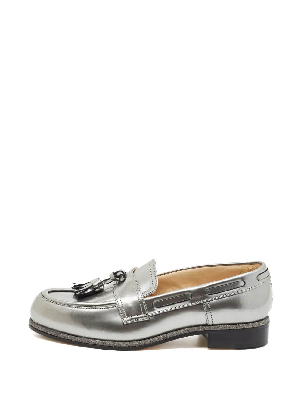 Jimmy Choo Pre-Owned Loafer mit Quasten - Silber