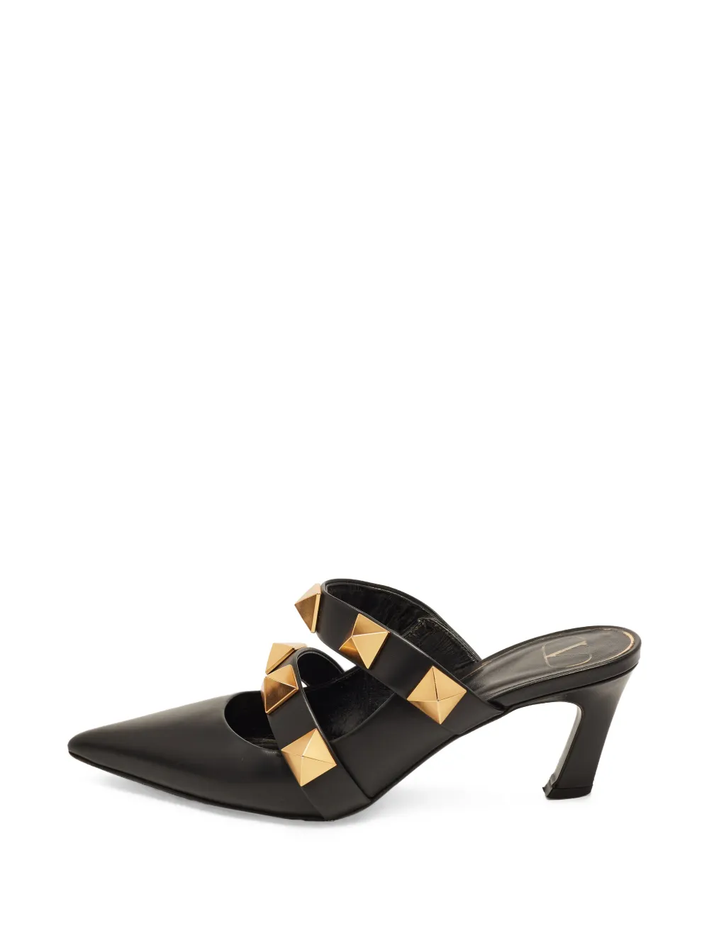 Valentino Garavani Pre-Owned Mules Roman Stud in pelle - Nero