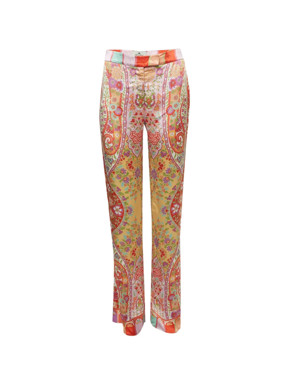 Etro Pre-Owned Pantaloni ampi a fiori - Giallo