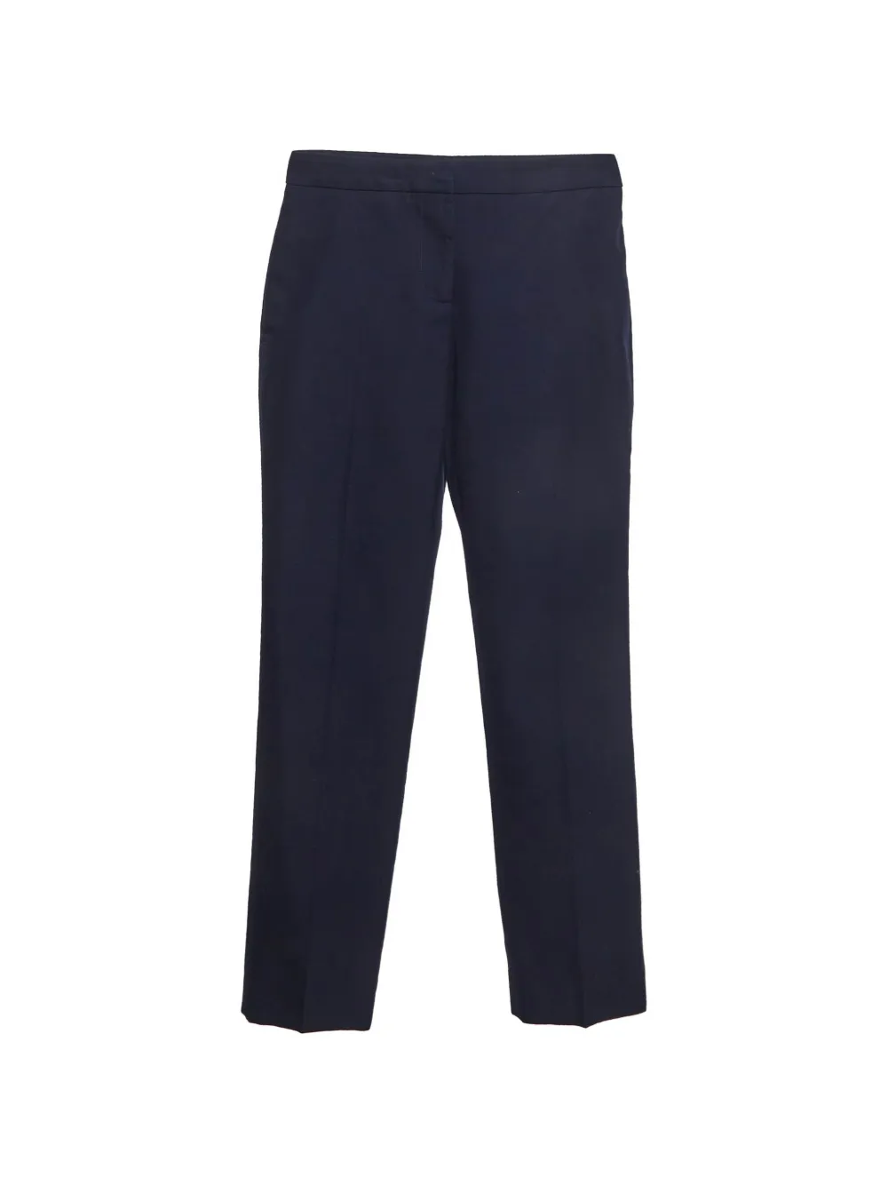 Alexander McQueen Pre-Owned pressed-crease tailored trousers - Blue