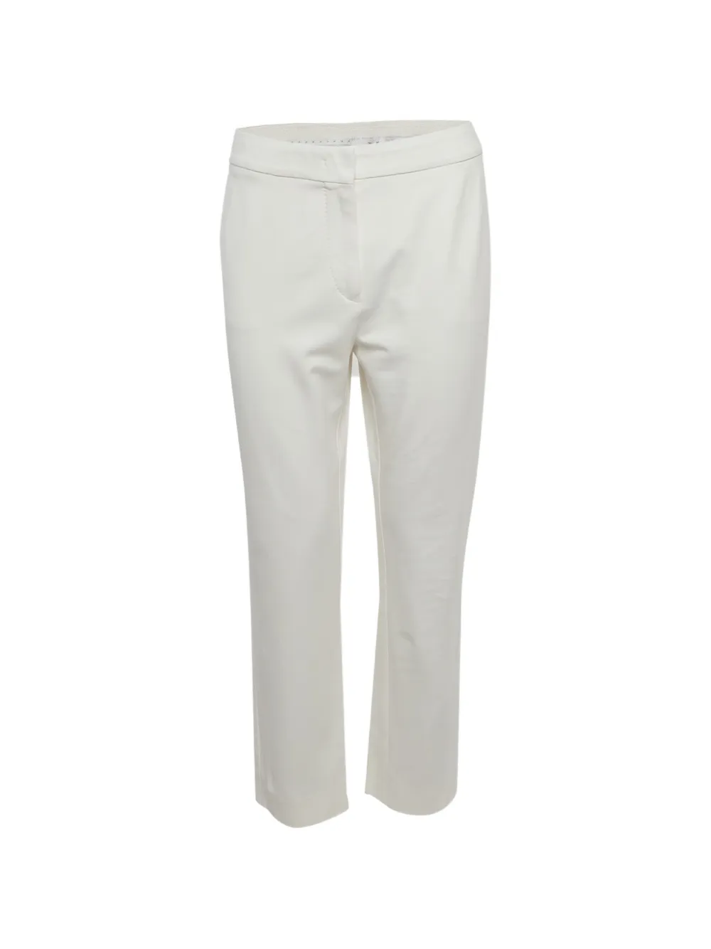 Max Mara stretch-knit straight-fit trousers - White