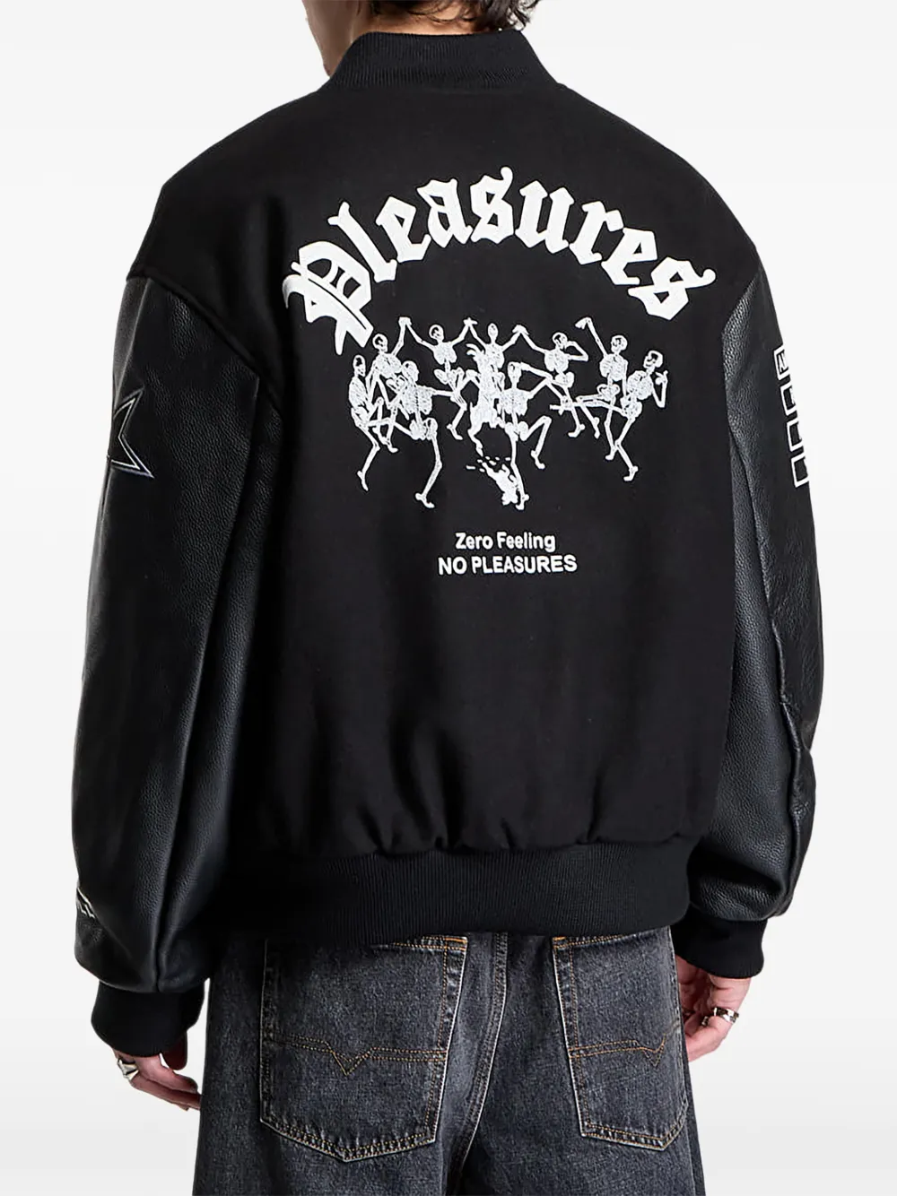 Pleasures Zero bomberjack Zwart