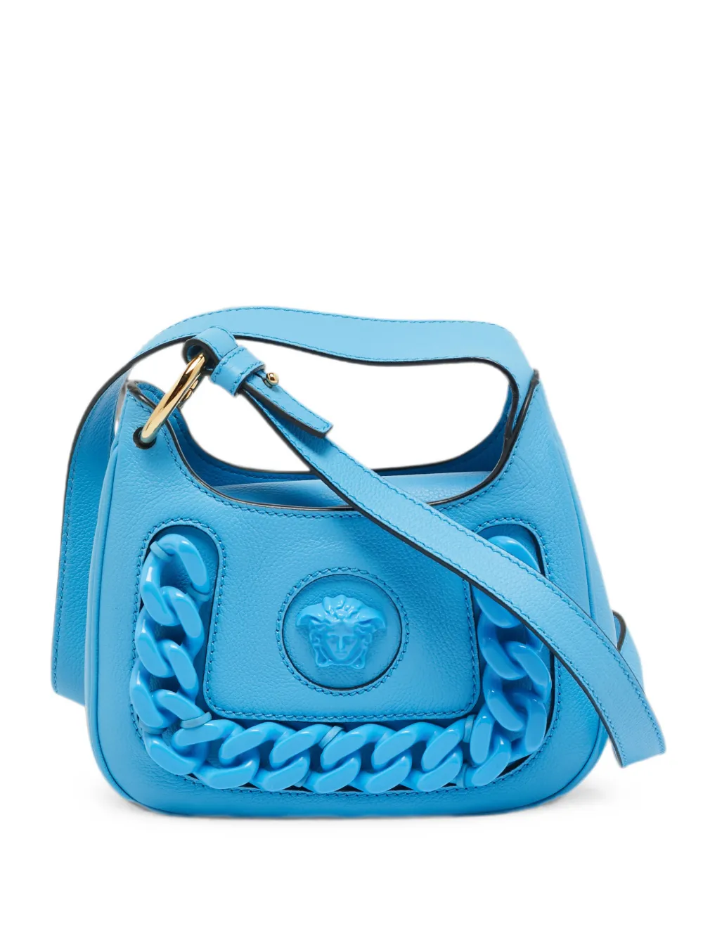 Versace Pre-Owned Borsa a spalla La Medusa mini - Blu