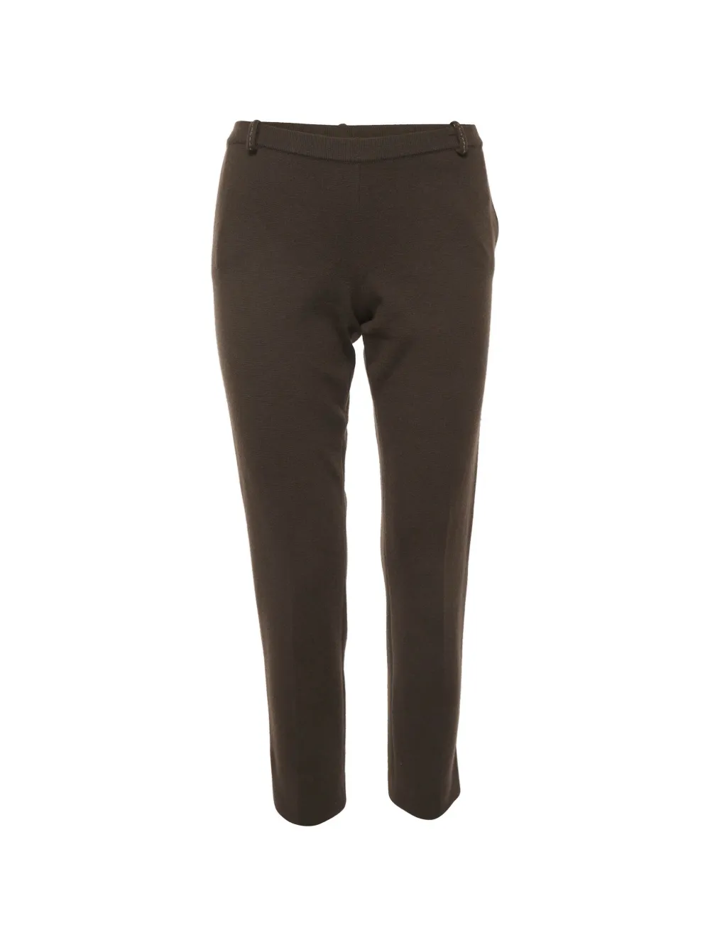 Loro Piana Pre-Owned Pantaloni con taglio dritto - Marrone
