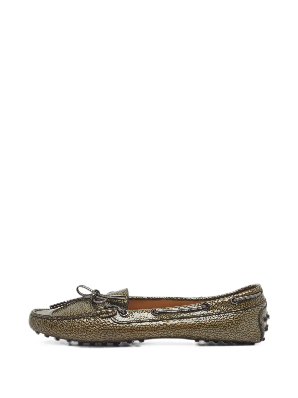 Tod's Vintage Gommino bow-detail loafers - Verde