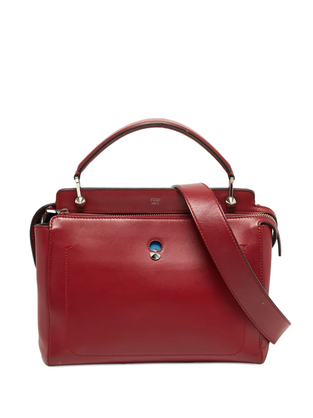 Fendi Pre-Owned Borsa tote Dotcom grande 2016 - Rosso