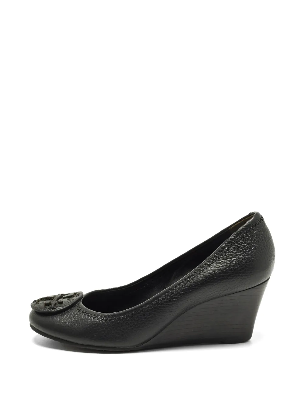 Tory Burch Sophie leather heeled pumps - Schwarz