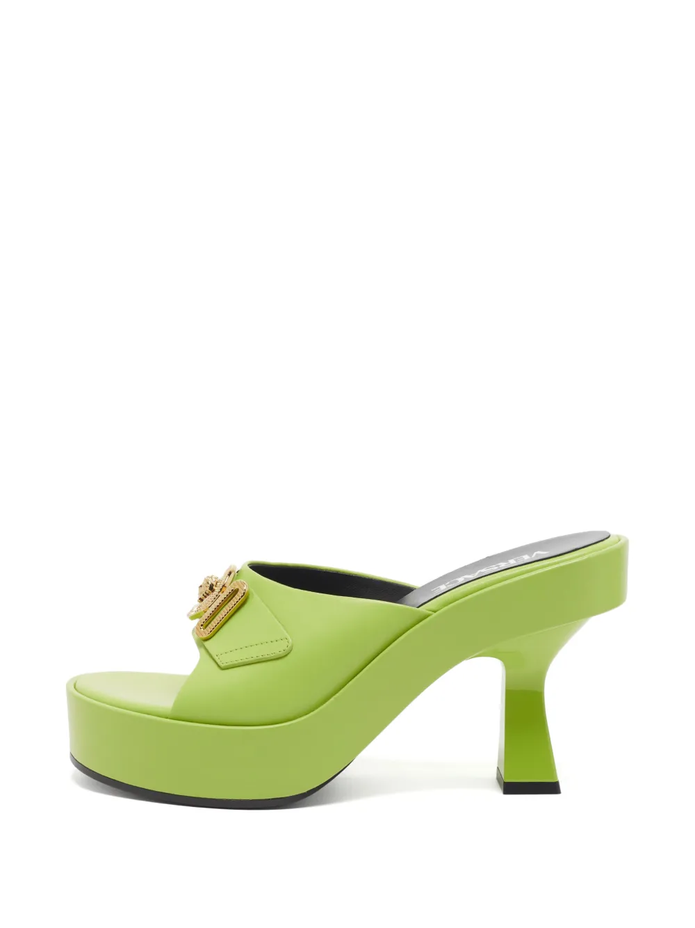Versace Pre-Owned Medusa Biggie platform mules - Verde