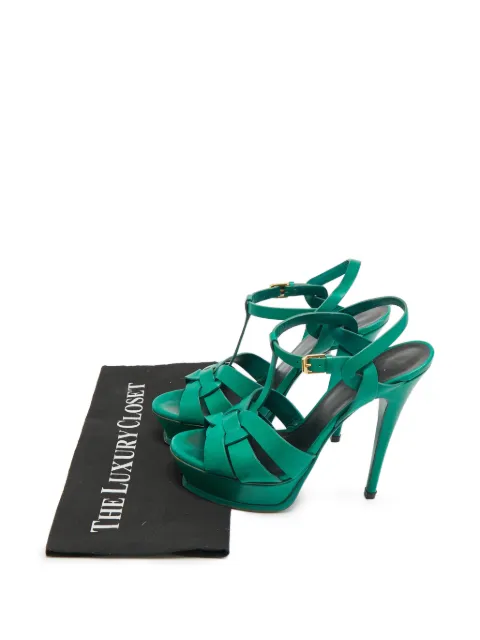 Saint Laurent Pre-Owned Tribute platform sandals