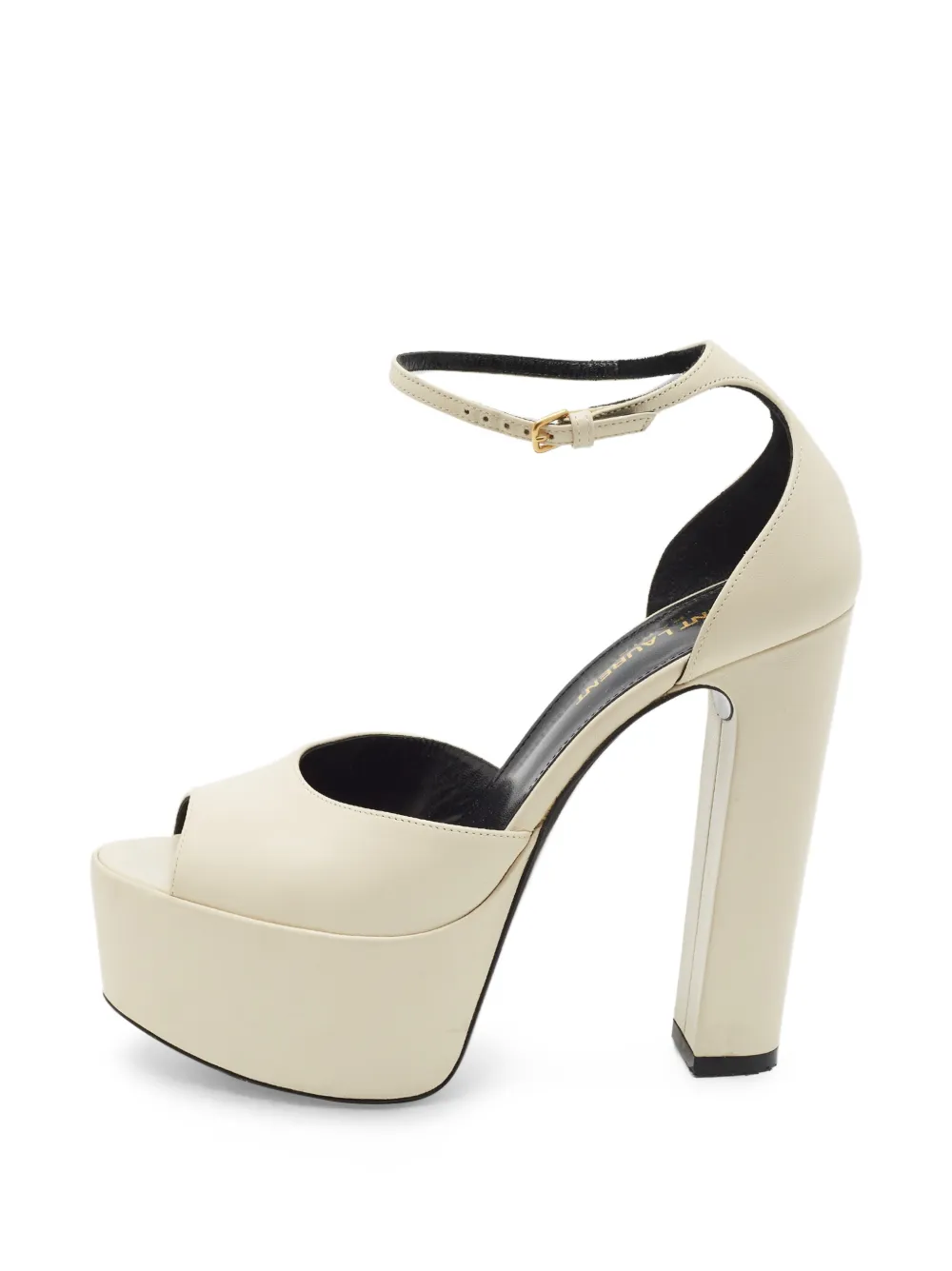 Saint Laurent Pre-Owned Jodie Sandalen - Nude