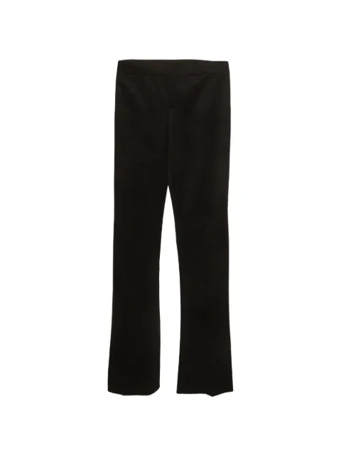 Gucci Pre-Owned gabardine flared trousers