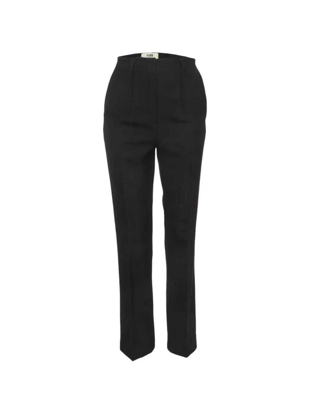 Fendi Pre-Owned Pantaloni a vita alta - Nero