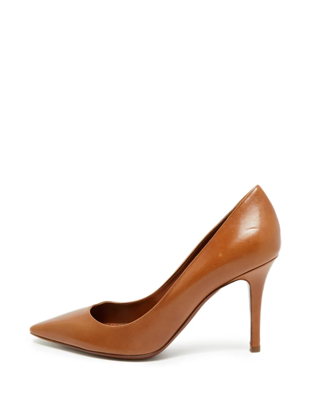 Ralph Lauren Vintage Pumps mit spitzer Kappe - Braun