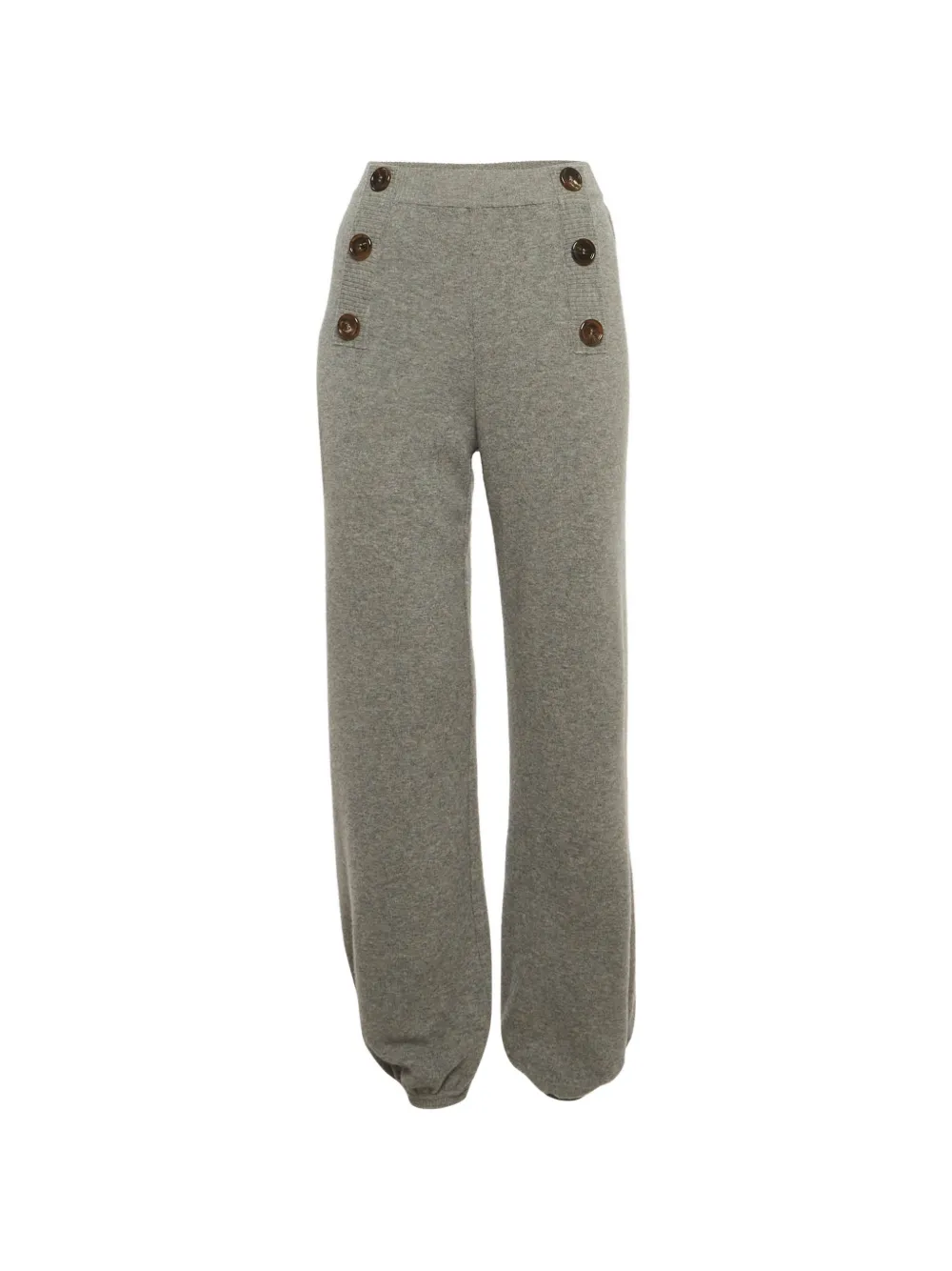Chloé Pre-Owned Pantaloni a vita alta - Grigio