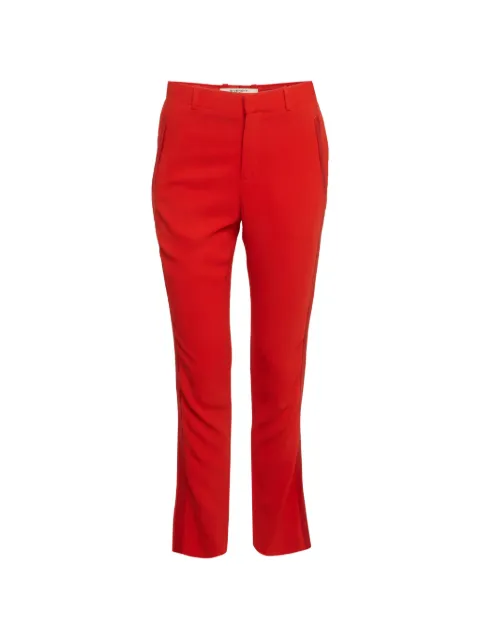 Givenchy Pre-Owned pantalon à bords en satin (2013)