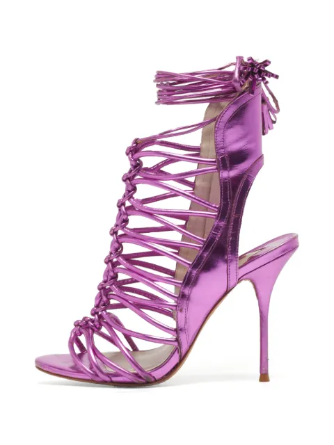 Sophia Webster tie-up heeled sandals