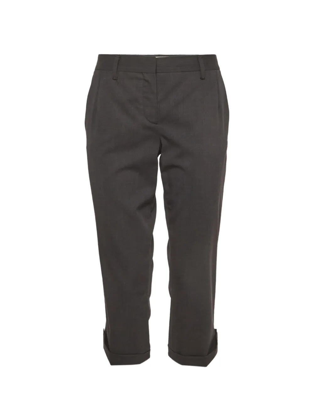 Prada Pre-Owned Pantaloni crop sartoriali - Grigio