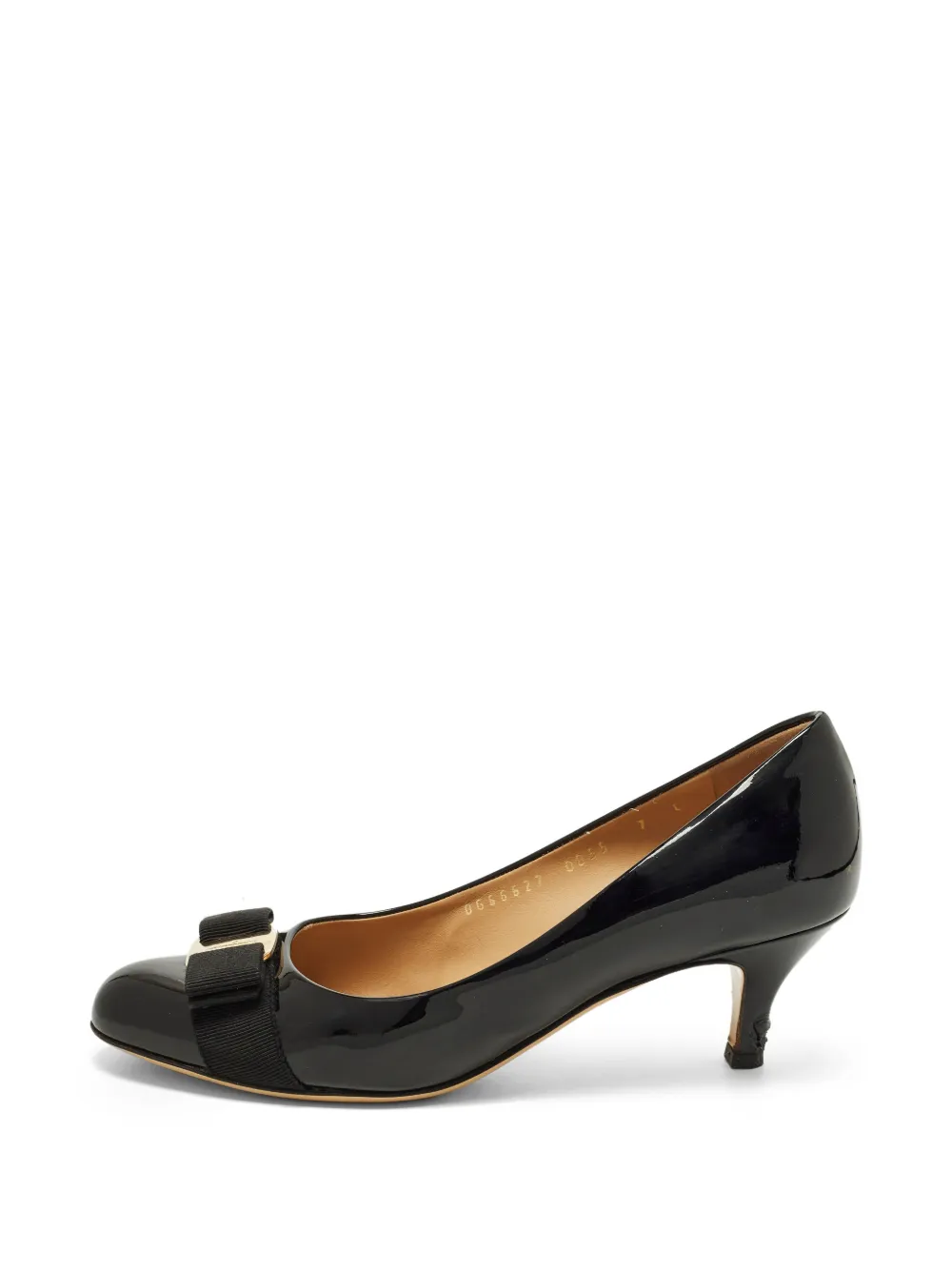 Ferragamo Pre-Owned Pumps Vara con fiocco - Nero