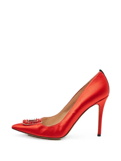 SJP by Sarah Jessica Parker Amira crystal-embellished pumps