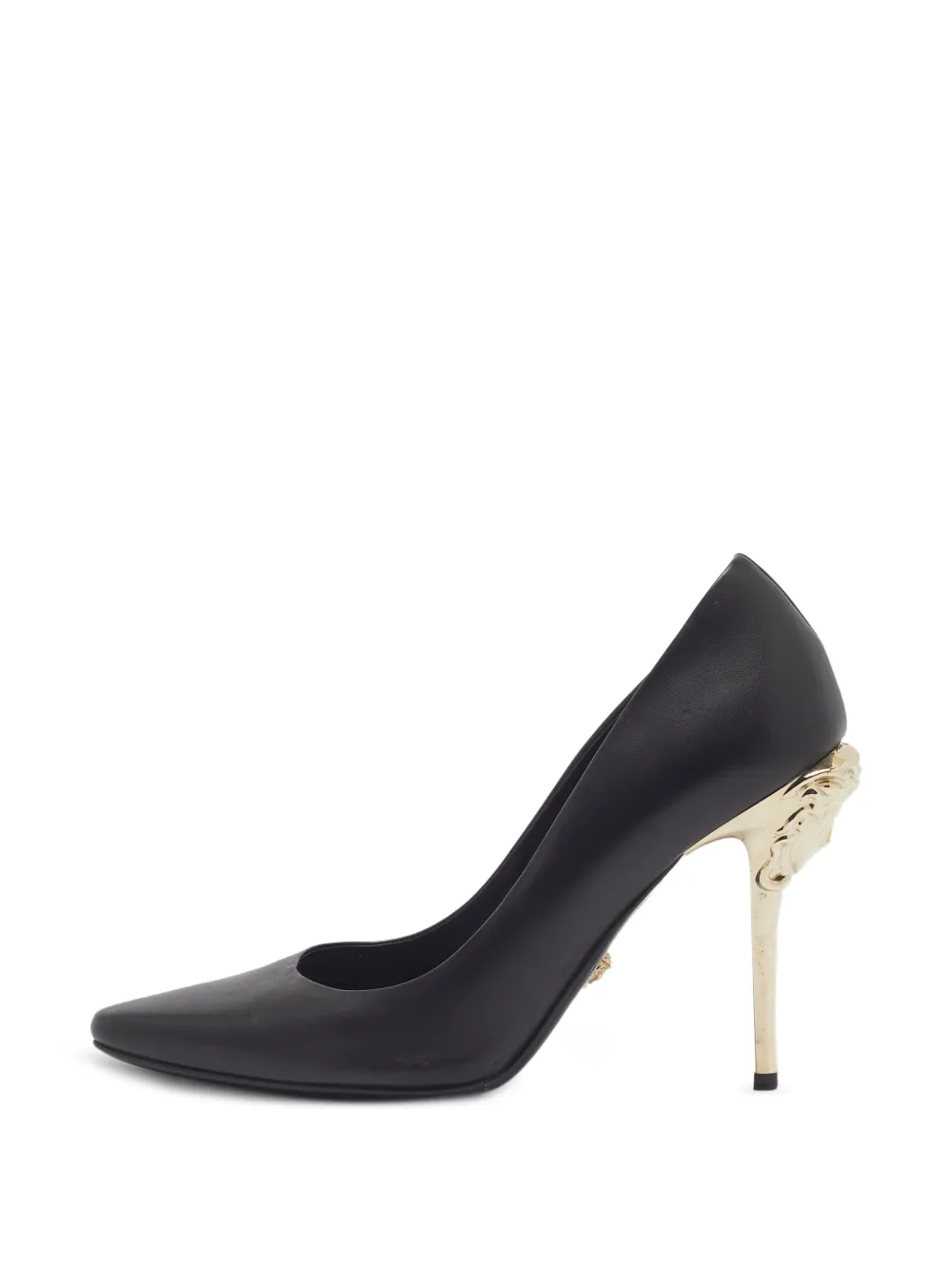 Versace Pre-Owned Medusa pointed-toe pumps - Nero