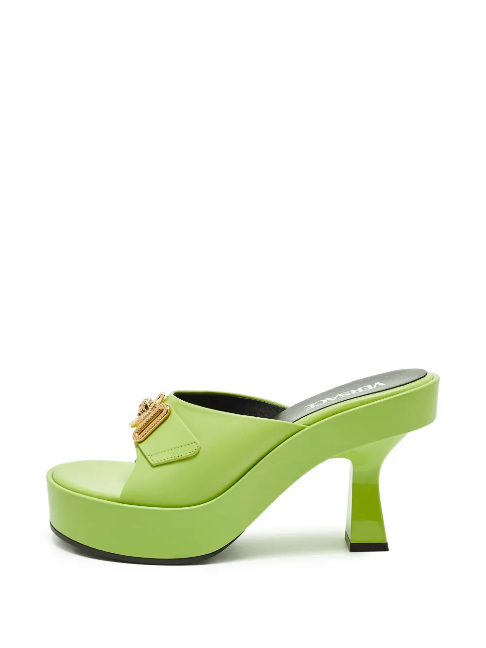 Versace Pre-Owned Sandali Medusa Biggie con plateau - Verde