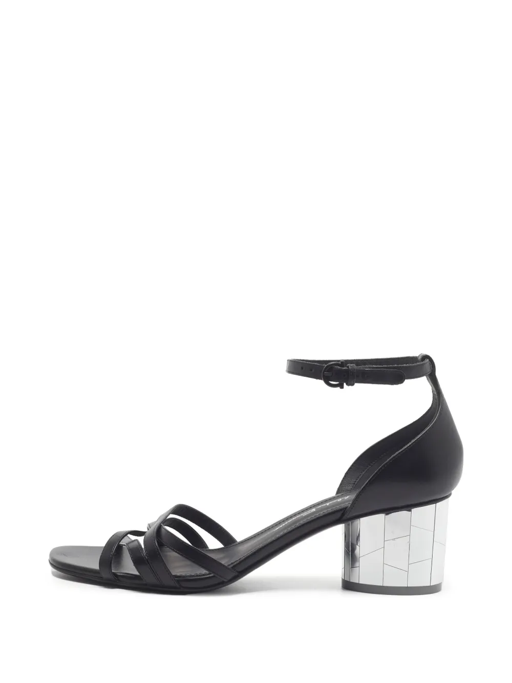 Ferragamo Pre-Owned Sandali con cinturino alla caviglia - Nero