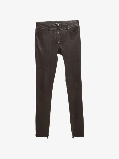 Tom Ford Vintage joggers de piel