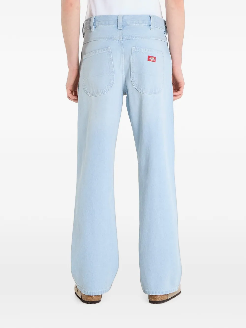 DICKIES Rimvallende straight jeans Blauw