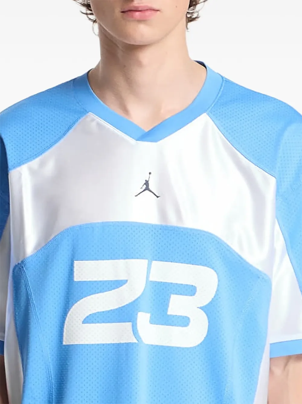Jordan Flight jersey T-shirt Blauw