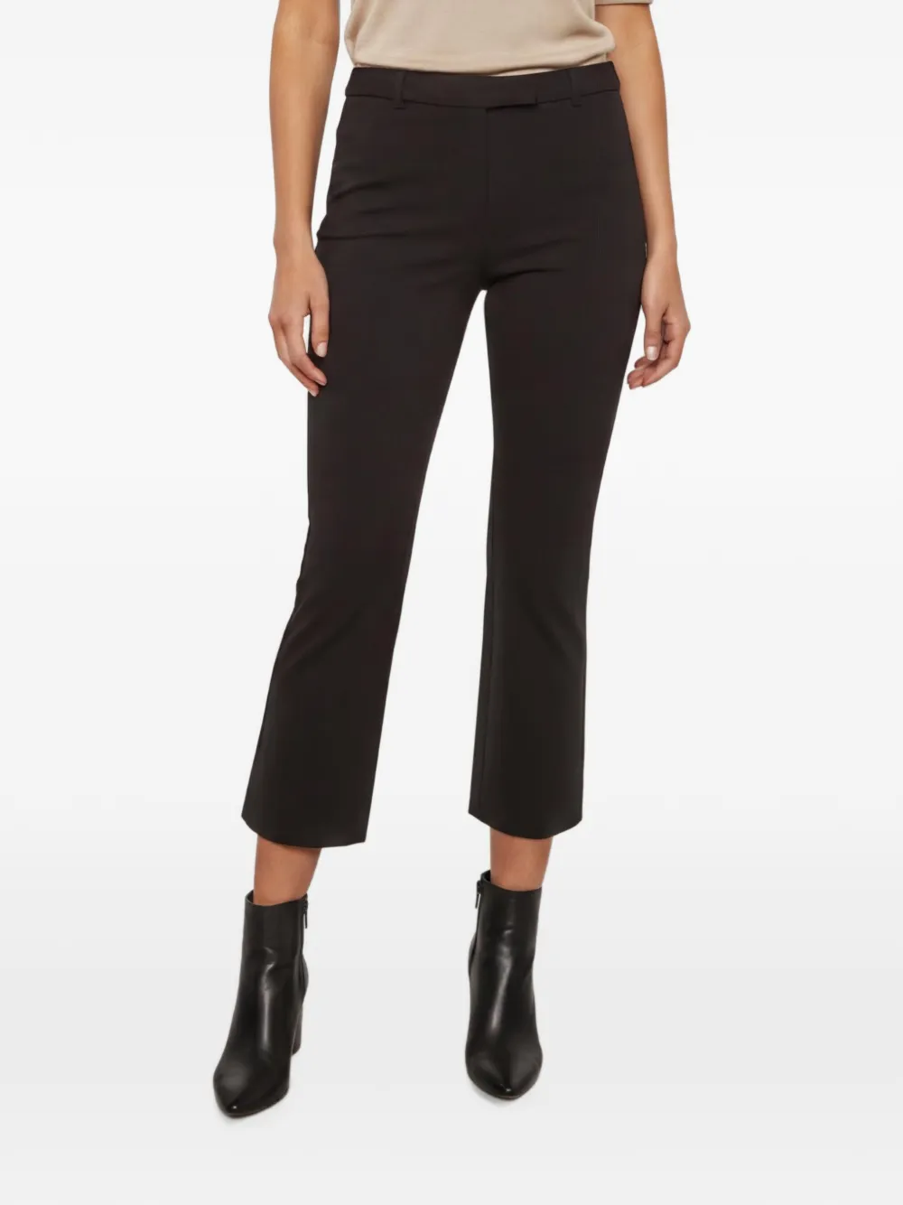 'S Max Mara boot-cut tailored trousers - Nero