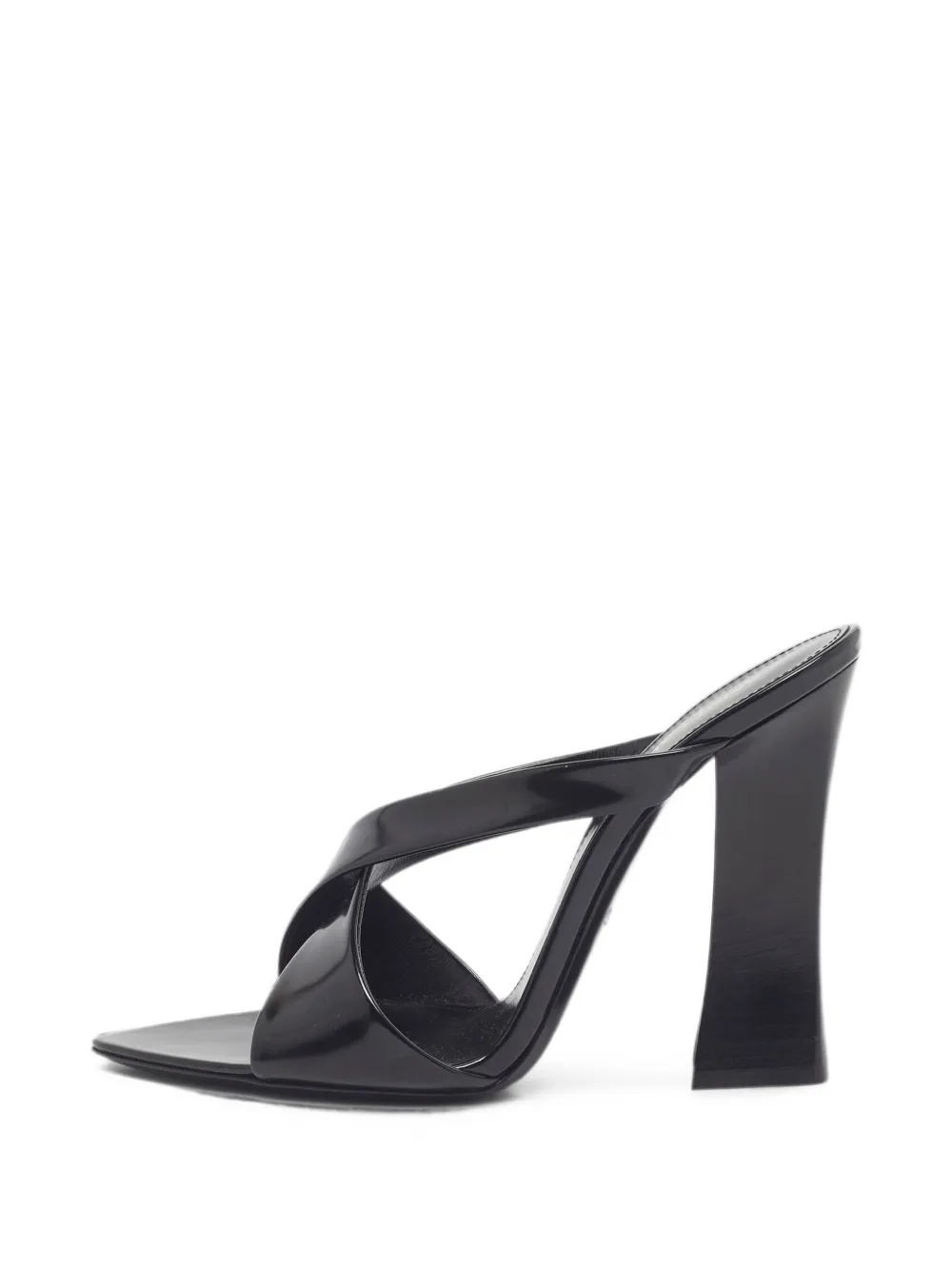 Saint Laurent Pre-Owned Eva criss-cross sandals - Schwarz
