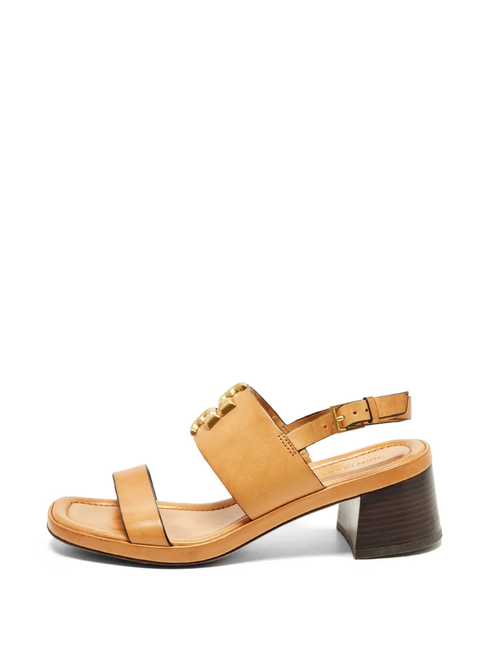Tory Burch Sandali Eleanor con tacco - Toni neutri