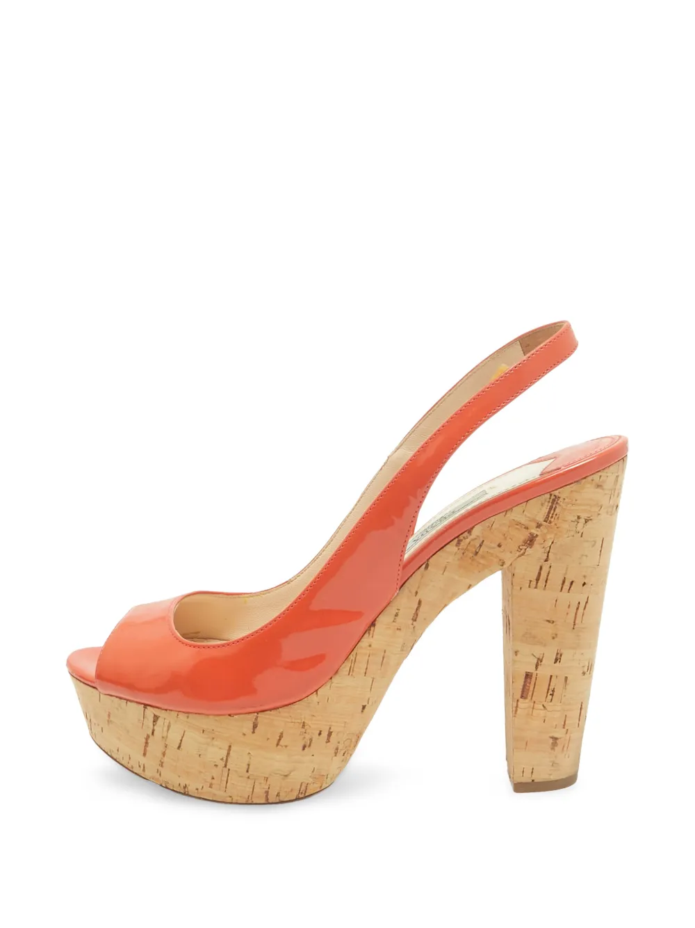 Prada Pre-Owned Pumps con plateau - Arancione