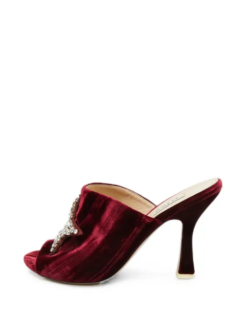 The Attico mules Debbie con aplique de estrella