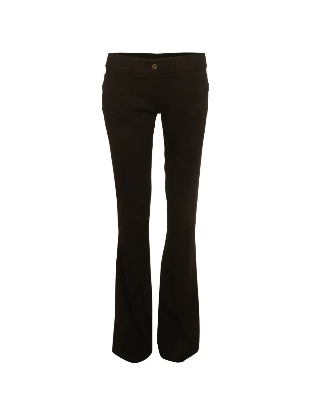 Just Cavalli Vintage pantalon en maille à coupe droite - Noir Just Cavalli Vintage pantalon en maille à coupe droite - Noir