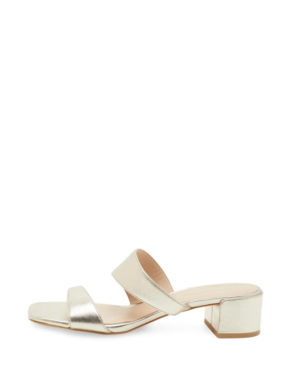 Stuart Weitzman double-strap sandals - Oro
