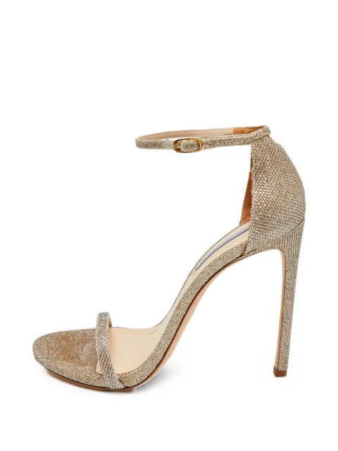 Stuart Weitzman Nudist ankle-strap heeled sandals