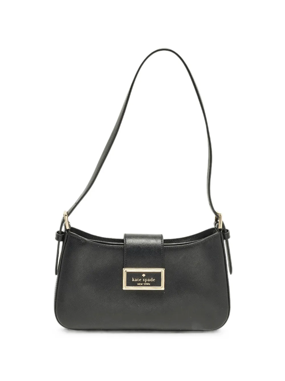 Kate Spade Reegan logo-plaque shoulder bag - Schwarz