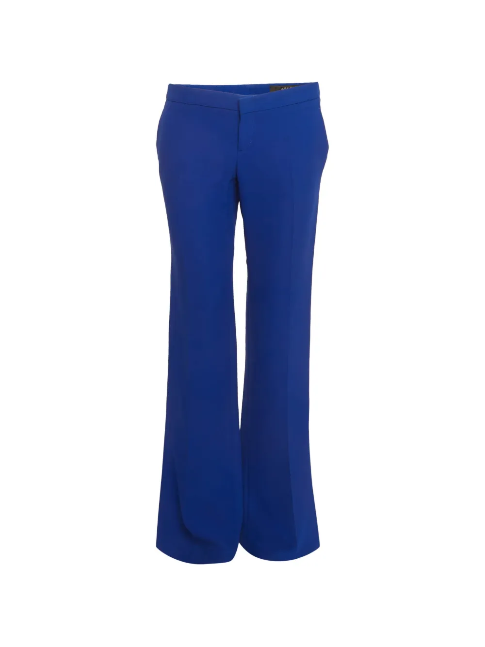 Gucci Pre-Owned crepe straight-leg trousers - Blu