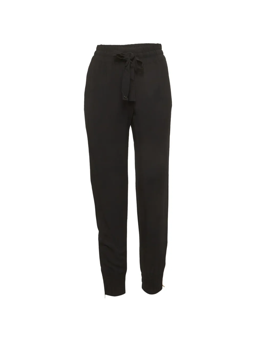 Gucci Pre-Owned Pantaloni sportivi con zip - Nero